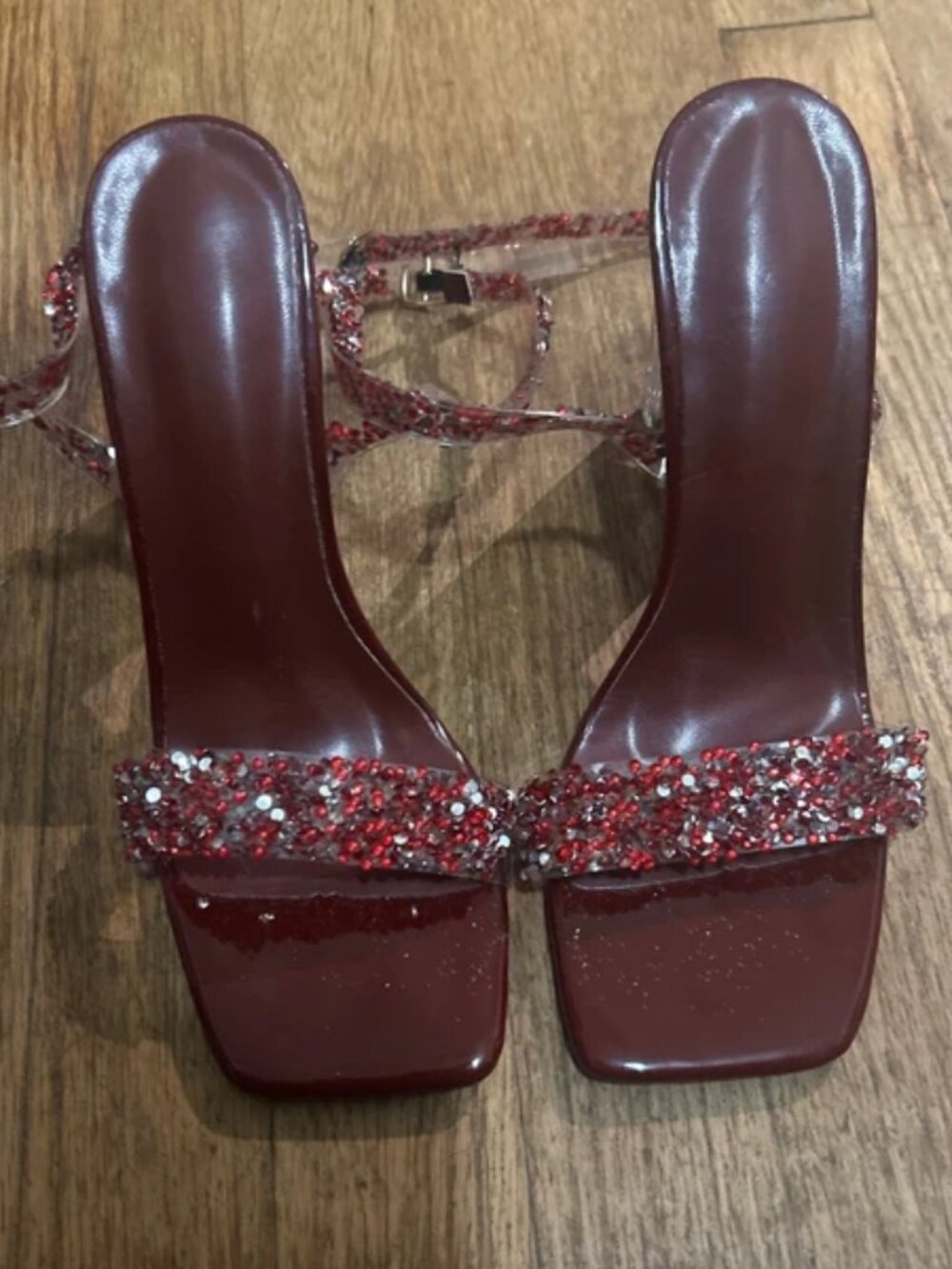 Sparkly heels